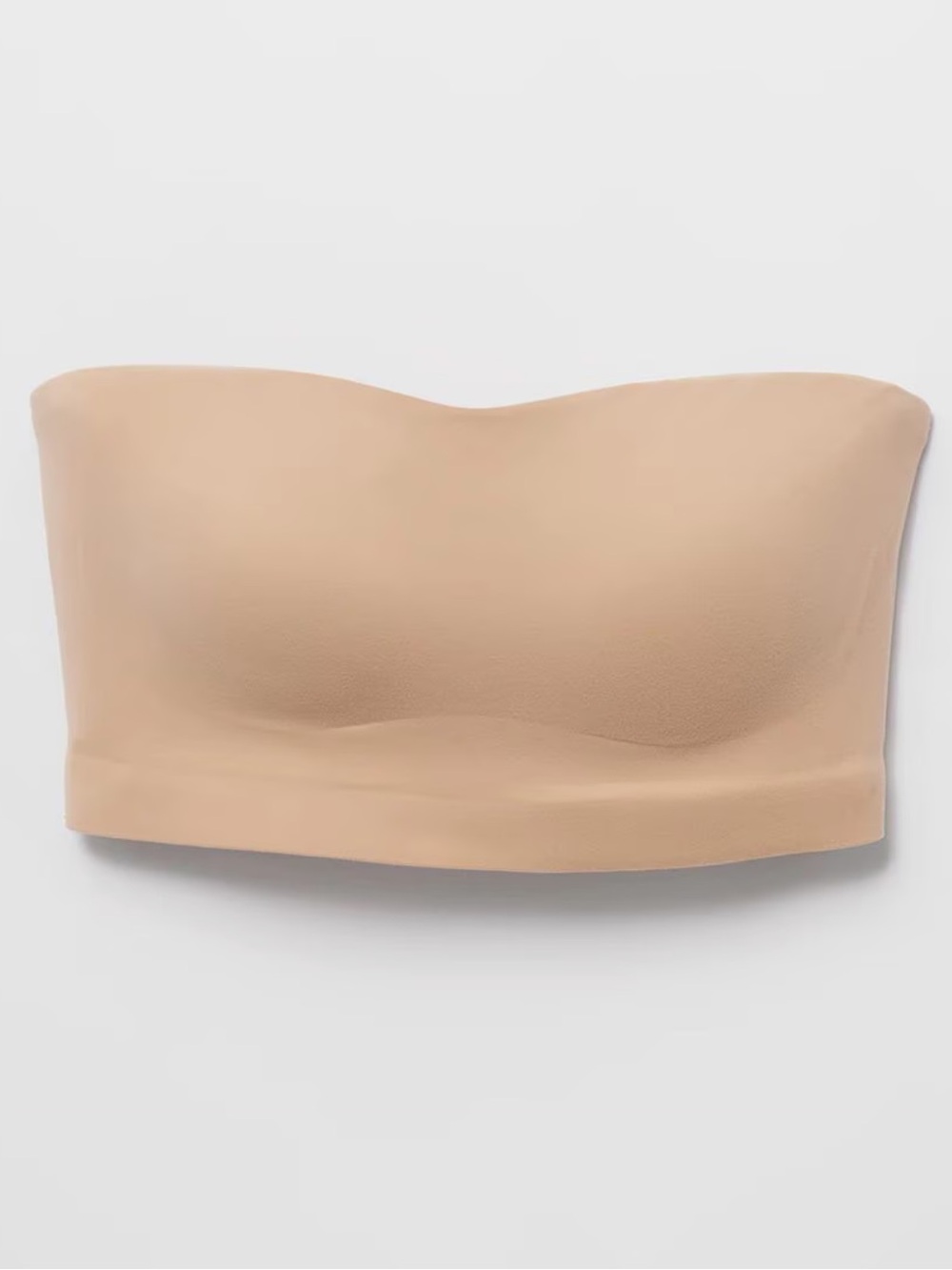 Soma Enbliss Bandeau Bra - Strapless Seamless - Nude - Size: Medium